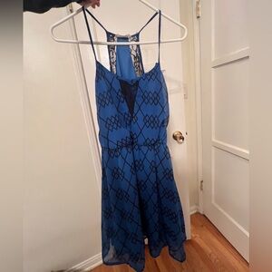 Lush Black and blue dress